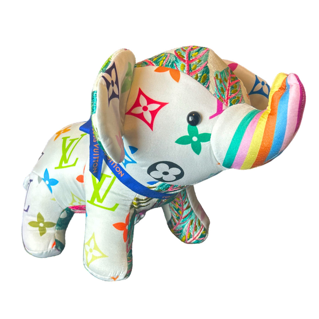 Louis Vuitton LV Monogram Scarf Lucky Elephant | Vintage Luxe Up