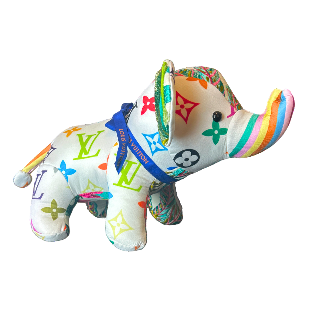 Louis Vuitton LV Monogram Scarf Lucky Elephant | Vintage Luxe Up