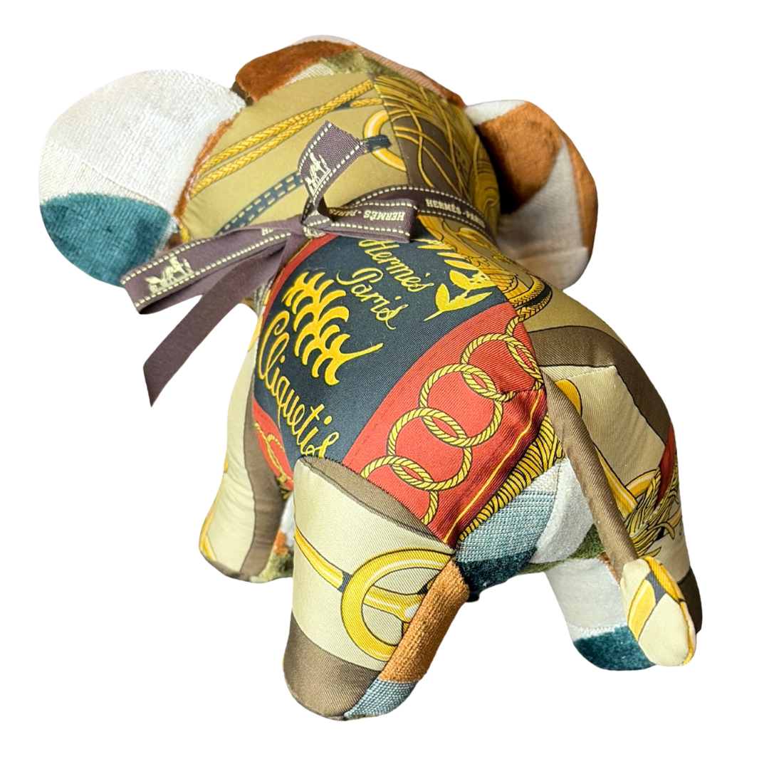 Hermès Cliquetis Scarf Lucky Elephant