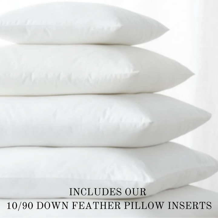 Eperon d'Or Brown Vintage Silk Scarf Pillows 24"