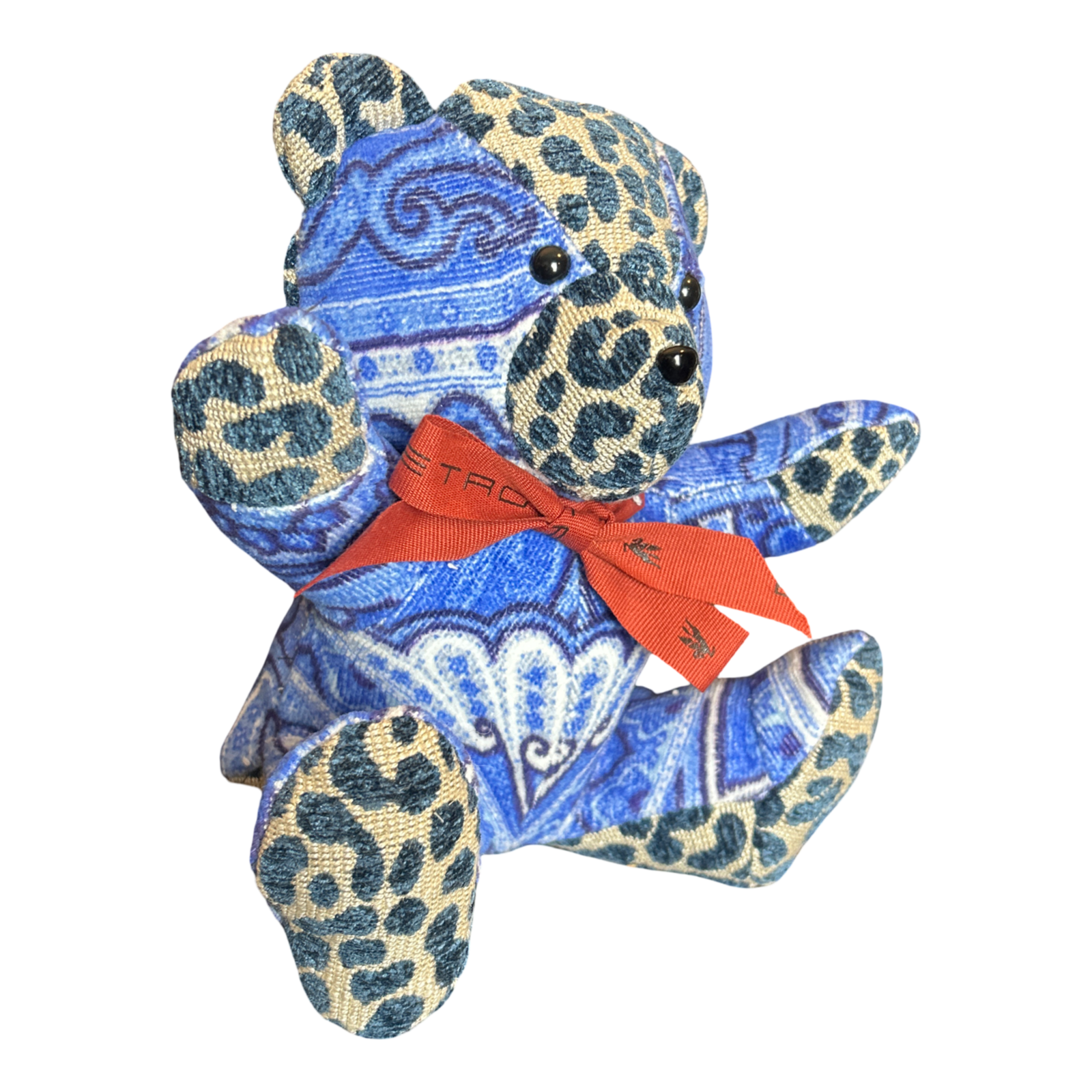 Etro Paisley Bathrobe Teddy Bear at Vintage Luxe Up