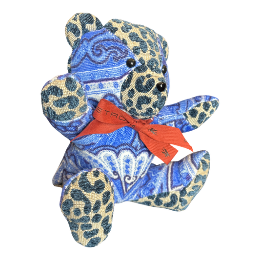 Etro Paisley Bathrobe Teddy Bear at Vintage Luxe Up