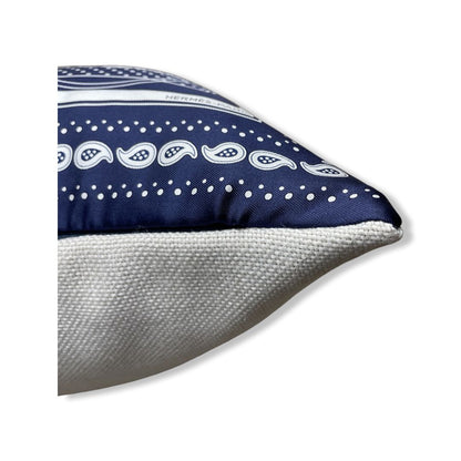 Ex Libris Bandana Silk Scarf Pillow 22"