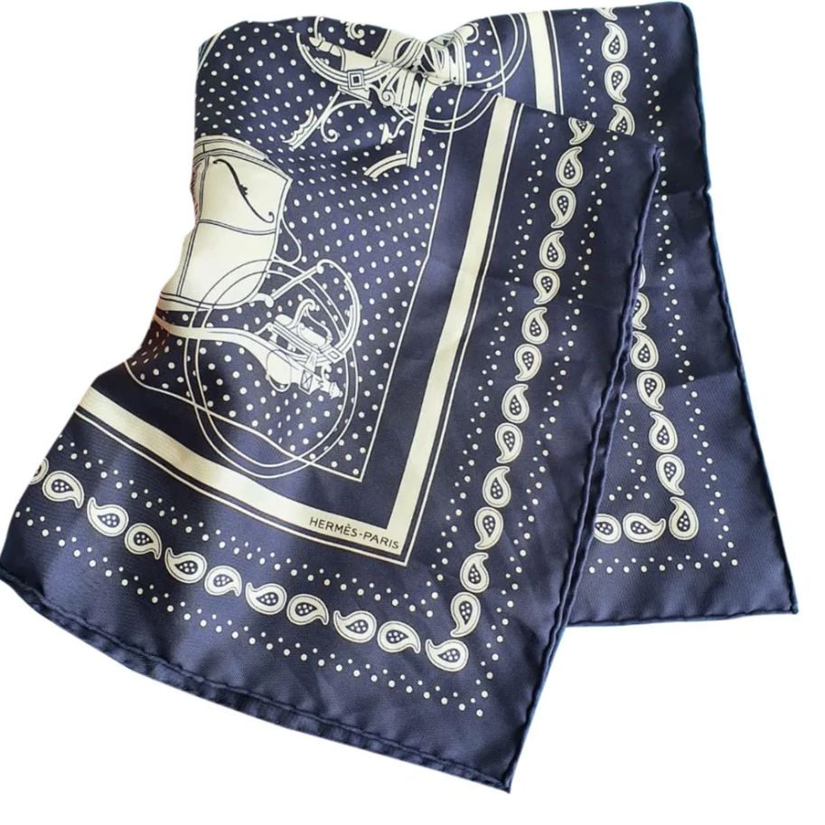 Ex Libris Bandana Silk Scarf Pillow 22"