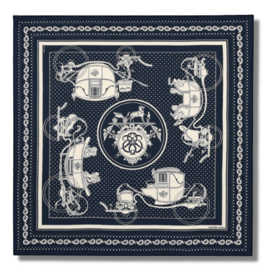 Ex Libris Bandana Silk Scarf Pillow 22"