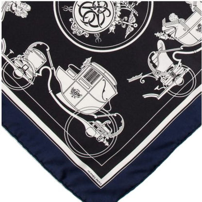 Ex Libris Vintage Silk Scarf Pillow 17"
