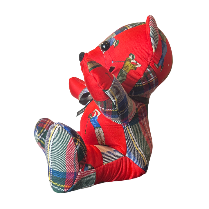 Gucci Scarf Teddy Bear at Vintage Luxe Up