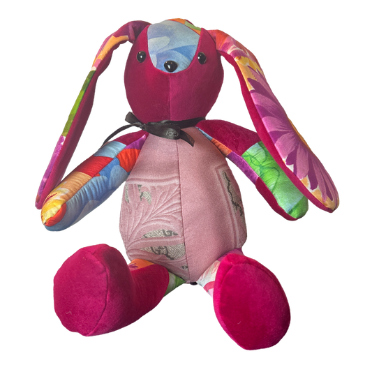 Vintage Gucci Scarf Patchwork Bunny at Vintage Luxe Up