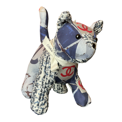 Chanel CC Logo Scarf Kitten at Vintage Luxe Up