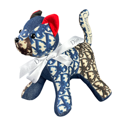 Dior Trotter Vintage Scarf Kitten at Vintage Luxe Up