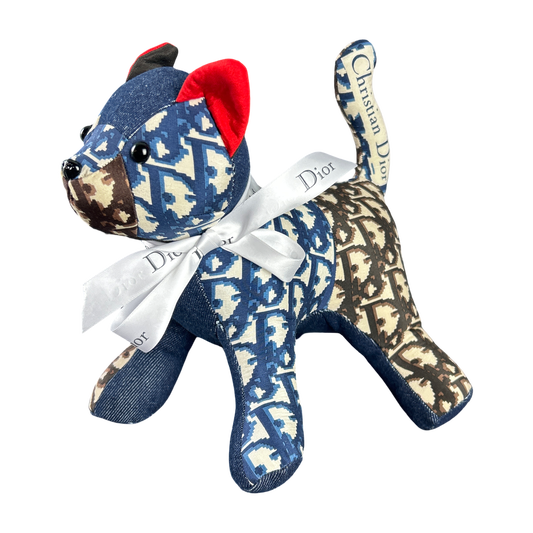 Dior Trotter Vintage Scarf Kitten at Vintage Luxe Up