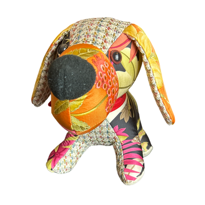 Ferraamo Scarf Patchwork Puppy at Vintage Luxe Up