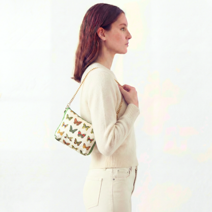 Gucci Butterfly Scarf | Gucci Crossbody Bag exclusively at Vintage Luxe Up