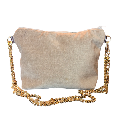 GG Metallic Vintage Scarf Crossbody Bag