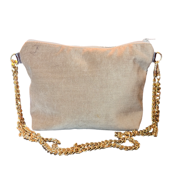 GG Metallic Vintage Scarf Crossbody Bag
