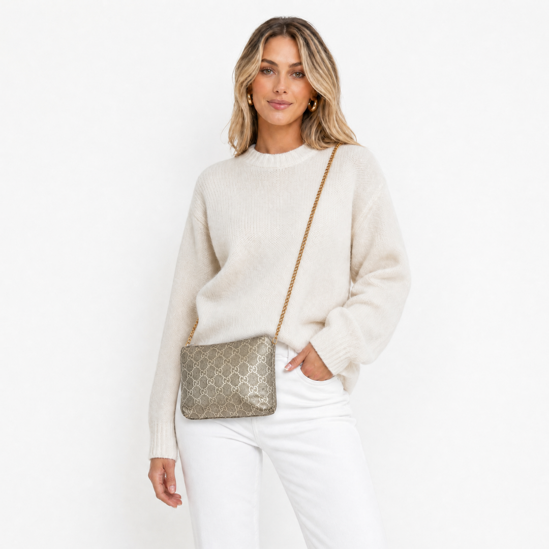 Gucci GG Logo Crossbody Bag | Gucci Handbag