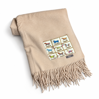 hermes petits chevaux scarf | hermes cashmere blanket