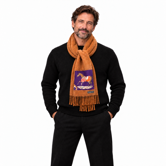 Couvertures et Tenues du Jour Vintage Silk Scarf & Cashmere Scarf