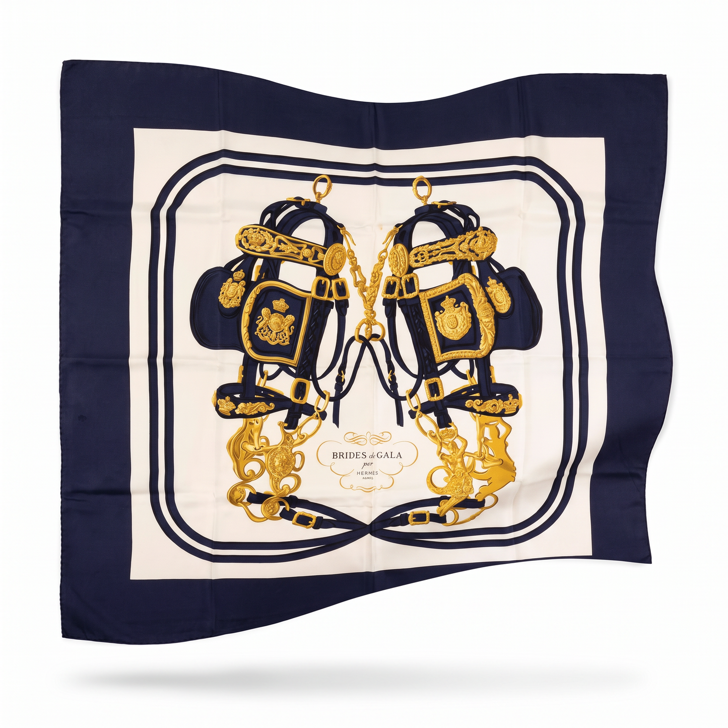 Brides de Gala Vintage Silk Scarf Noble Pony