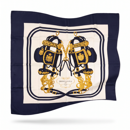 Brides de Gala Vintage Silk Scarf Noble Pony