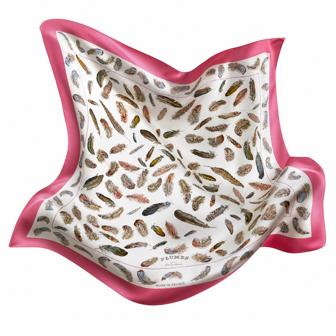 Hermes Plumes Scarf