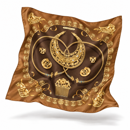 Hermes Cavaliers d'Or Scarf