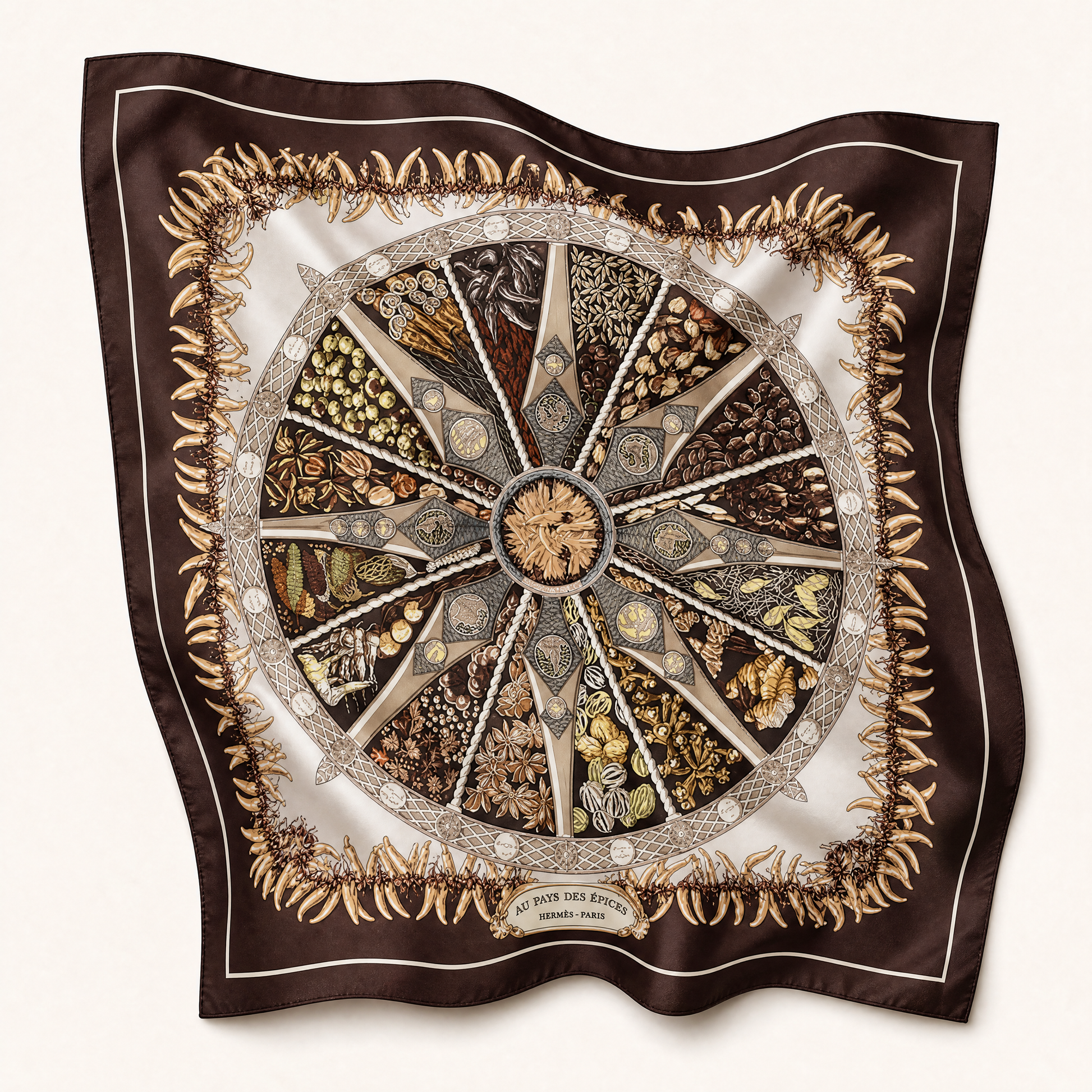 hermes aux pays des épices scarf
