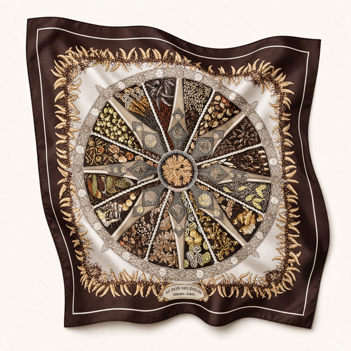 hermes aux pays des épices scarf