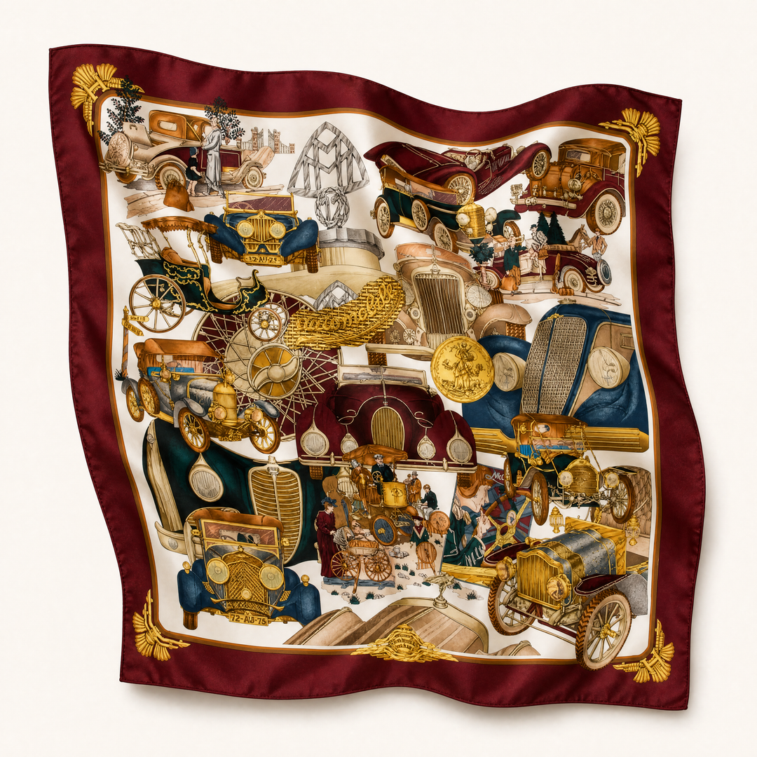 hermes automobile scarf