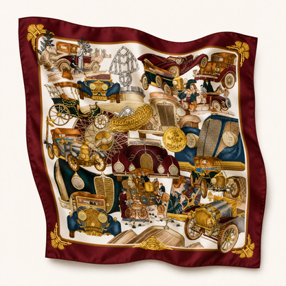 hermes automobile scarf