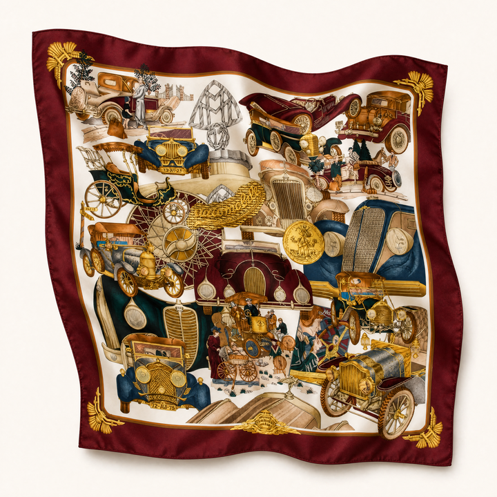 hermes automobile scarf