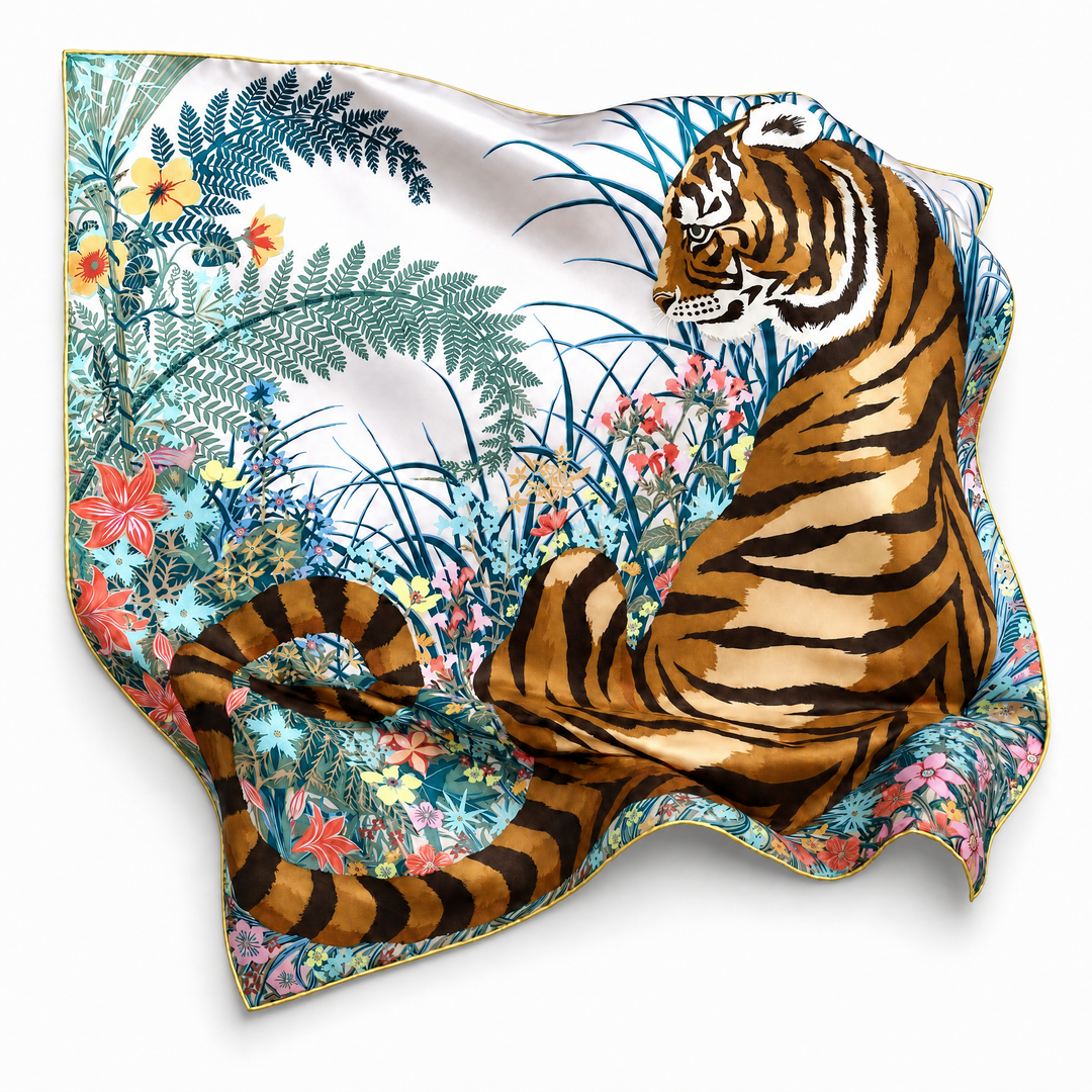 hermes tyger tyger scarf