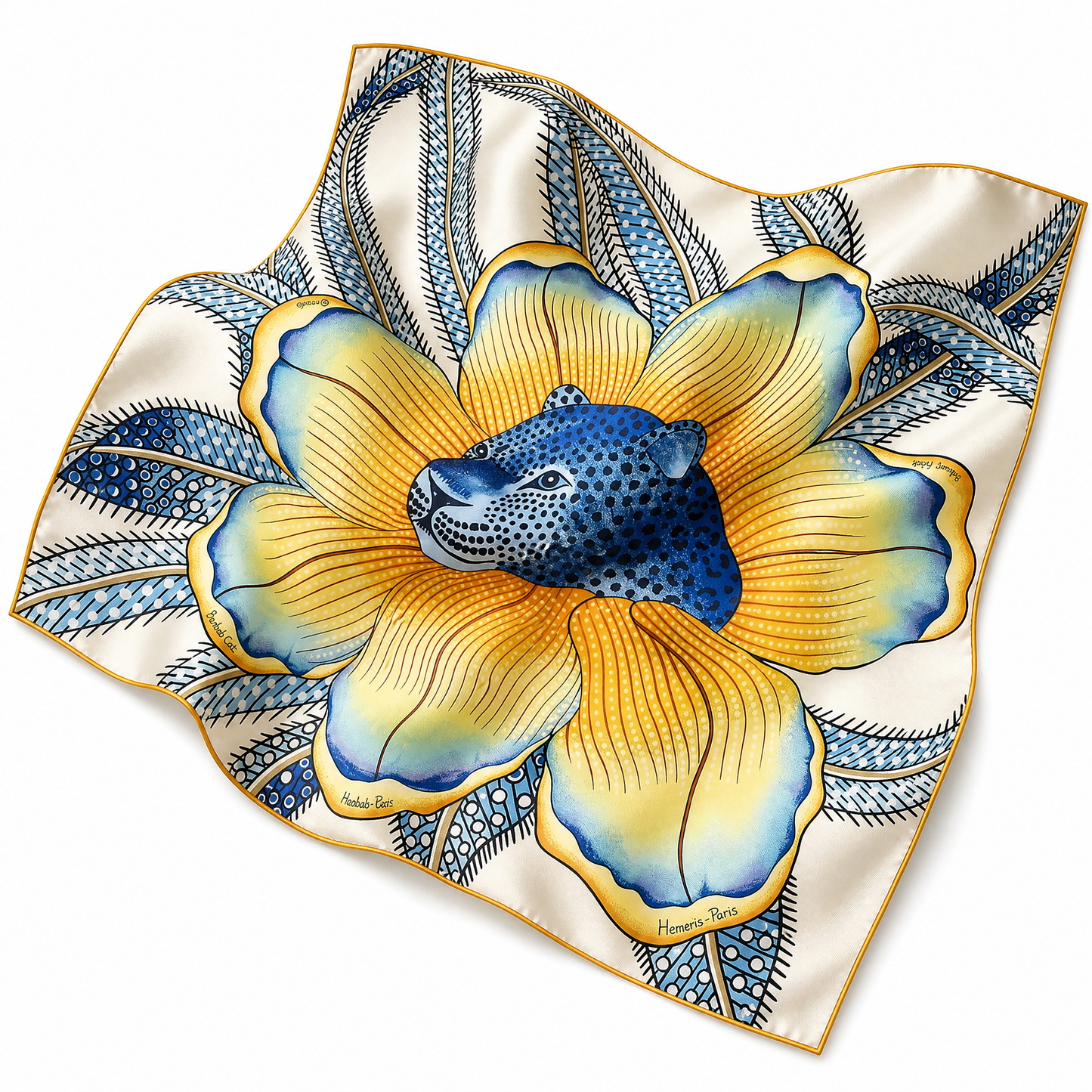 hermes baobab cat scarf