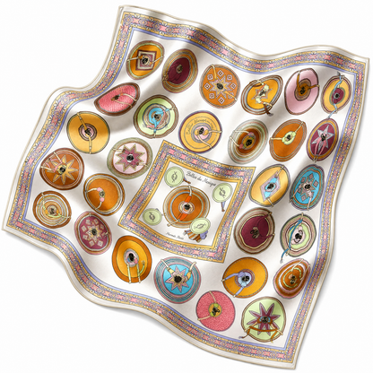 hermes belles du Mexique scarf