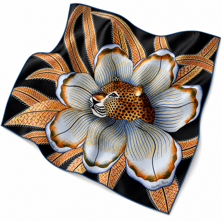 hermes baobab cat scarf