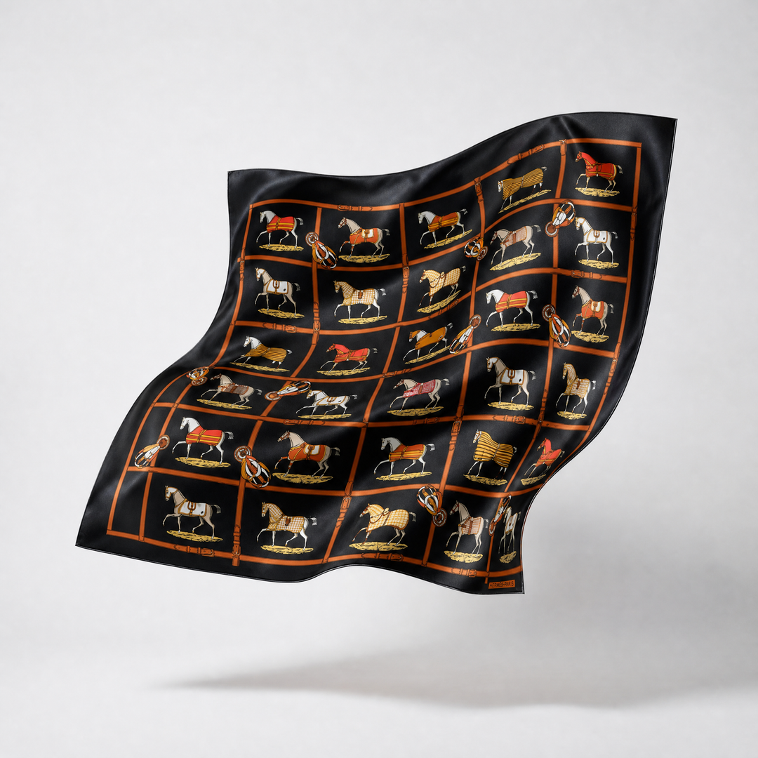 hermes petits chevaux scarf