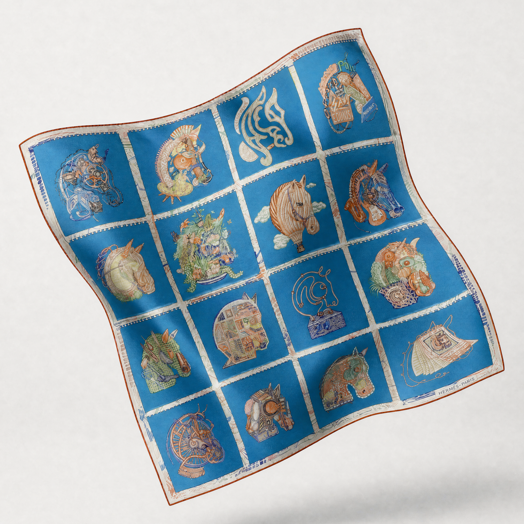 hermes chevaloscope scarf