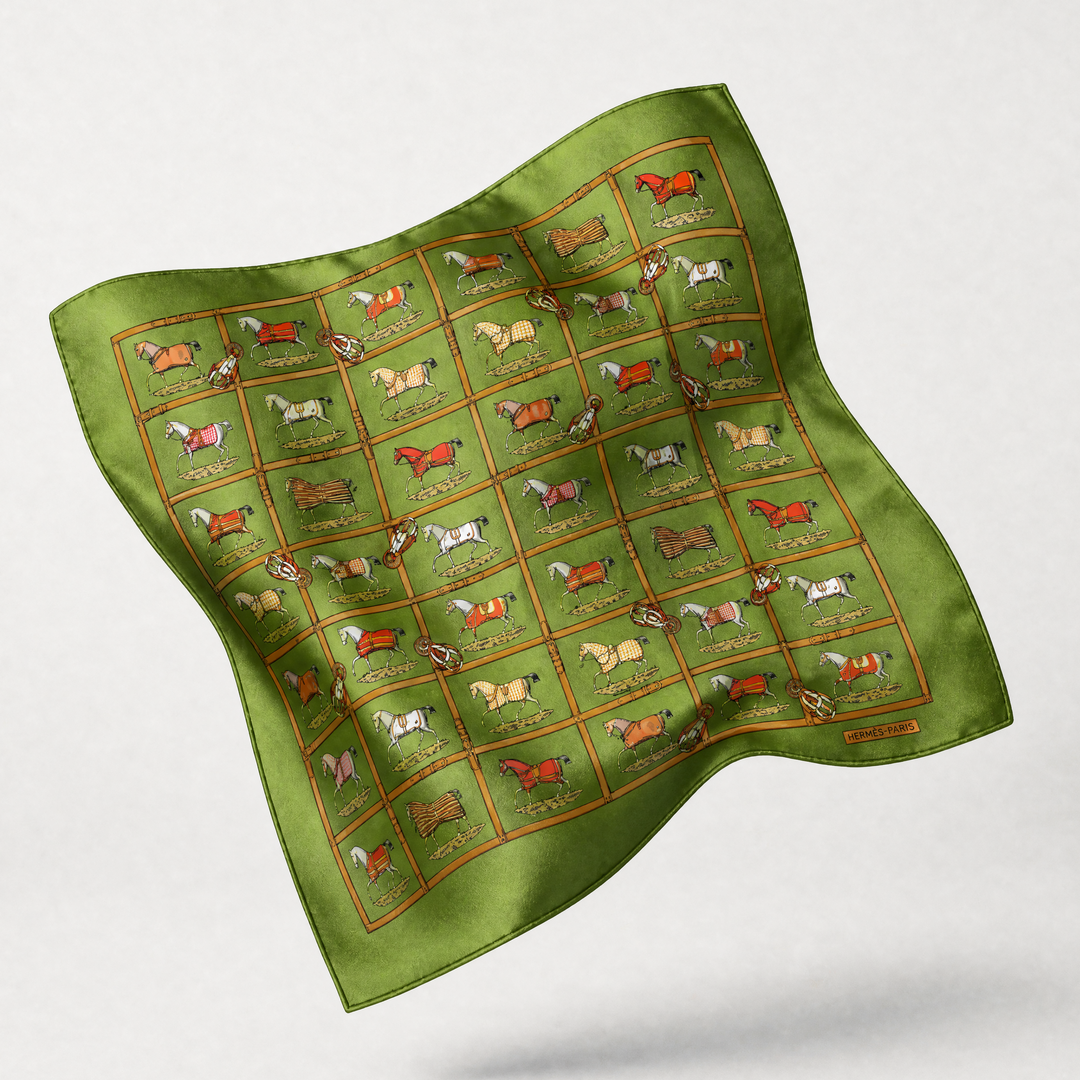 hermes petits chevaux scarf