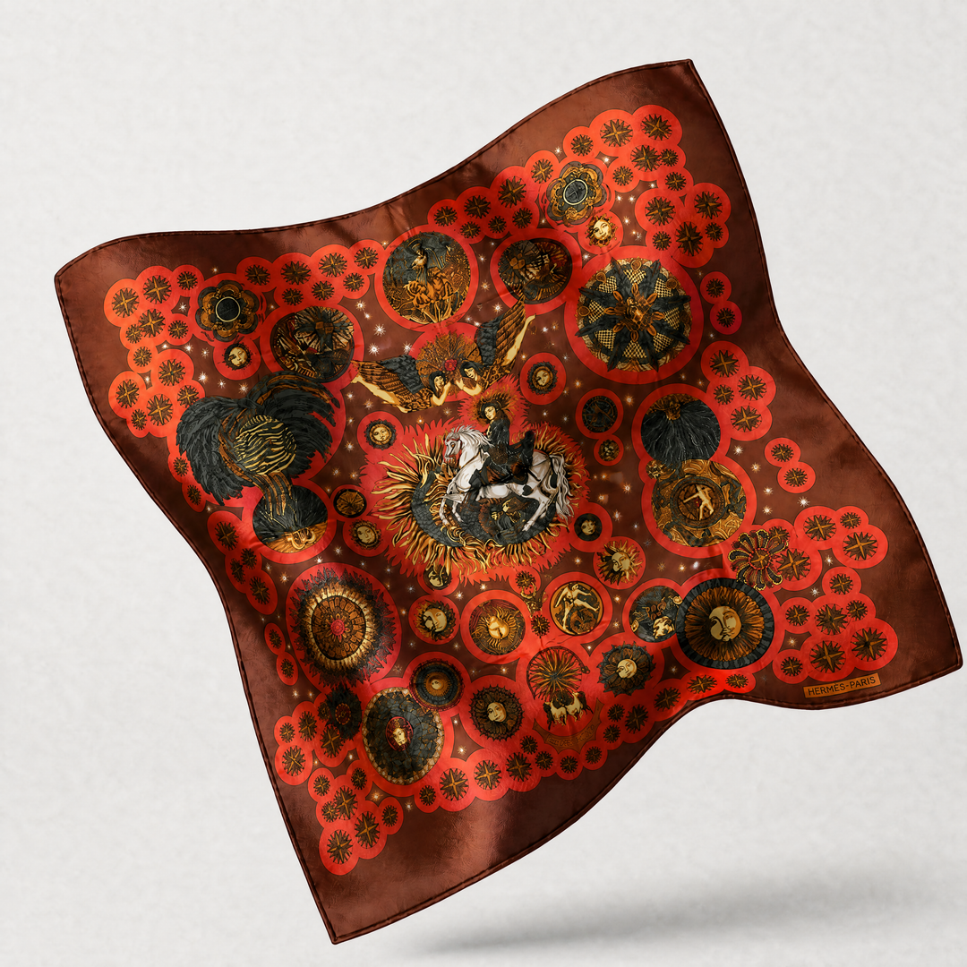 hermes roy soleil scarf
