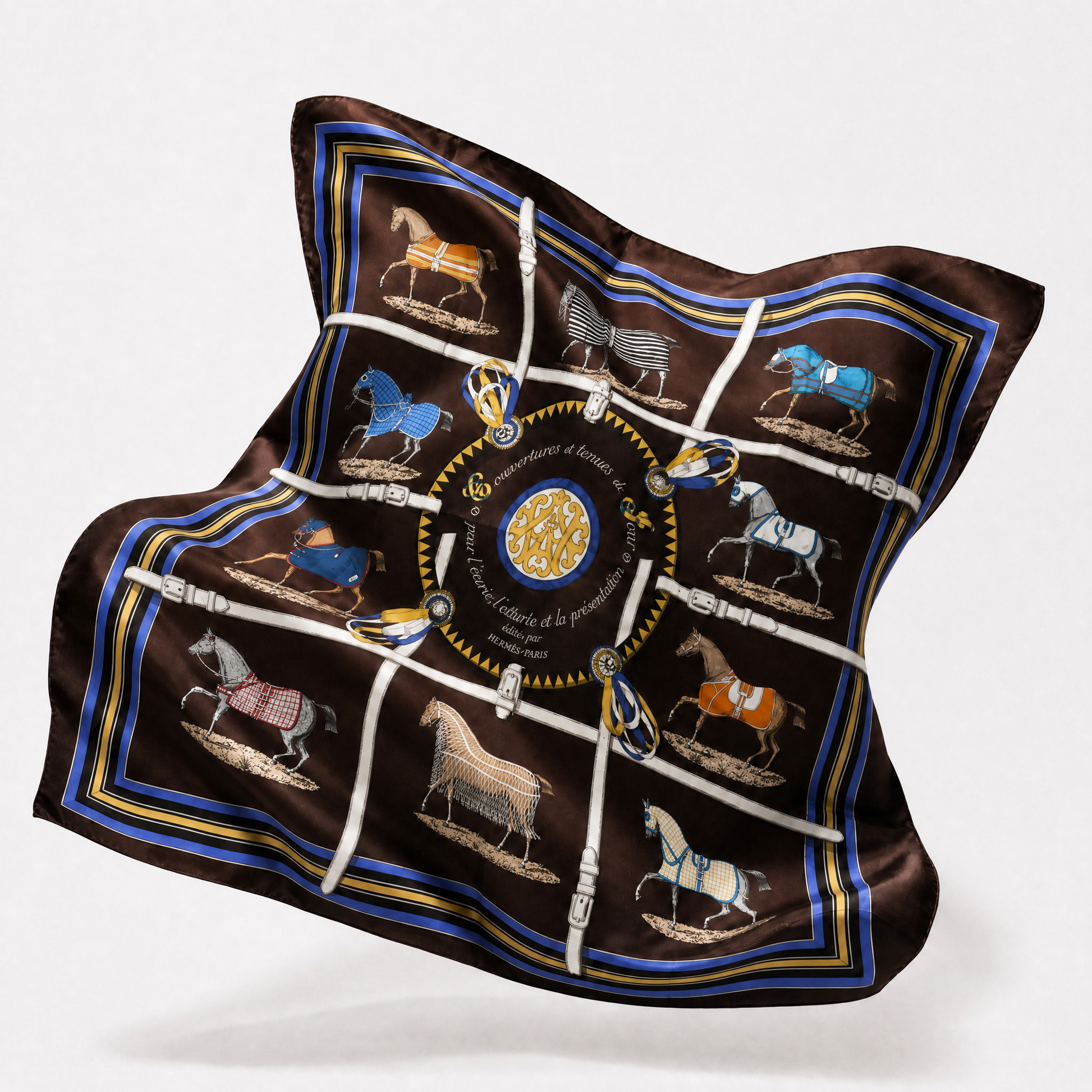 hermes couvertures et tenues du jour scarf