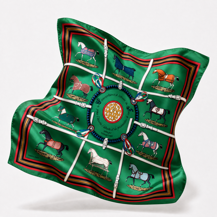 hermes couvertures et tenues du jour scarf