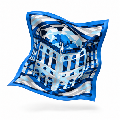 Hermes Faubourg en Perspective Scarf