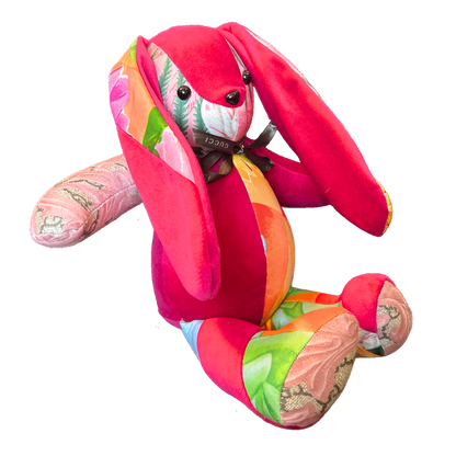 Gucci Scarf Patchwork Bunny at Vintage Luxe Up