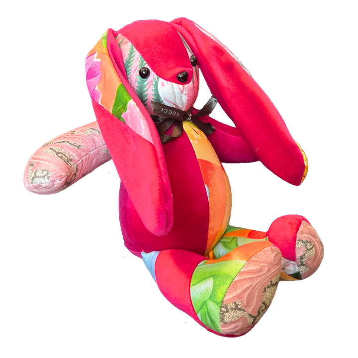 Gucci Scarf Patchwork Bunny at Vintage Luxe Up