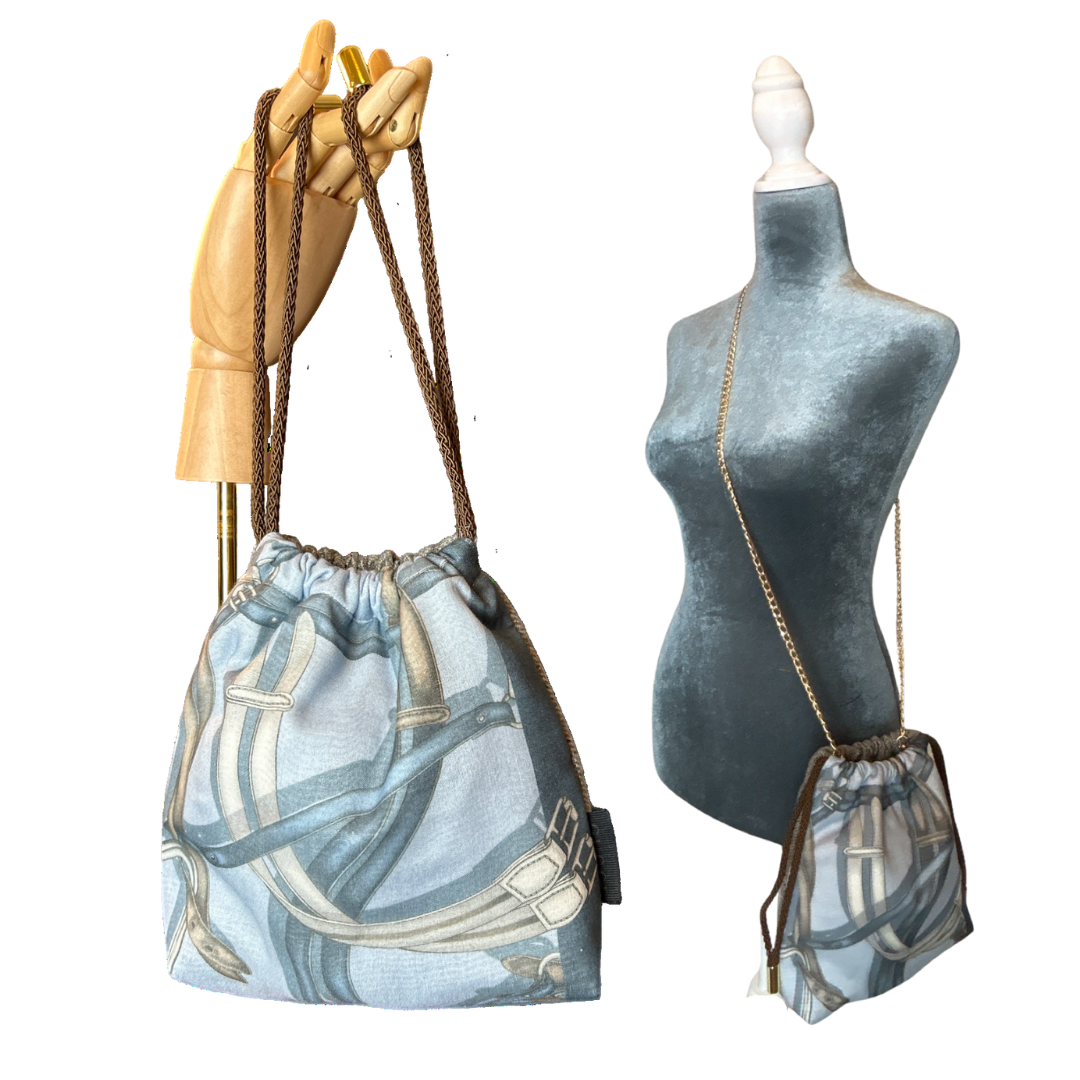 Gucci Equestrian Scarf | Gucci Crossbody Bag at Vintage Luxe Up
