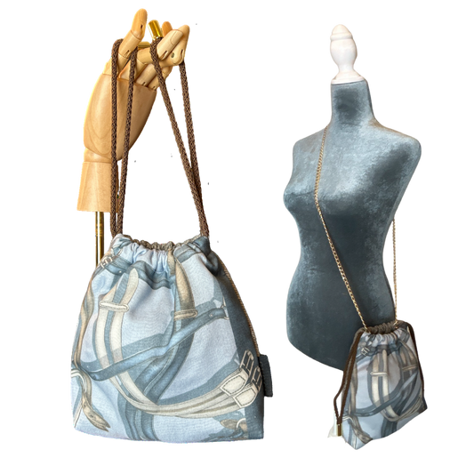 Gucci Equestrian Scarf | Gucci Crossbody Bag at Vintage Luxe Up