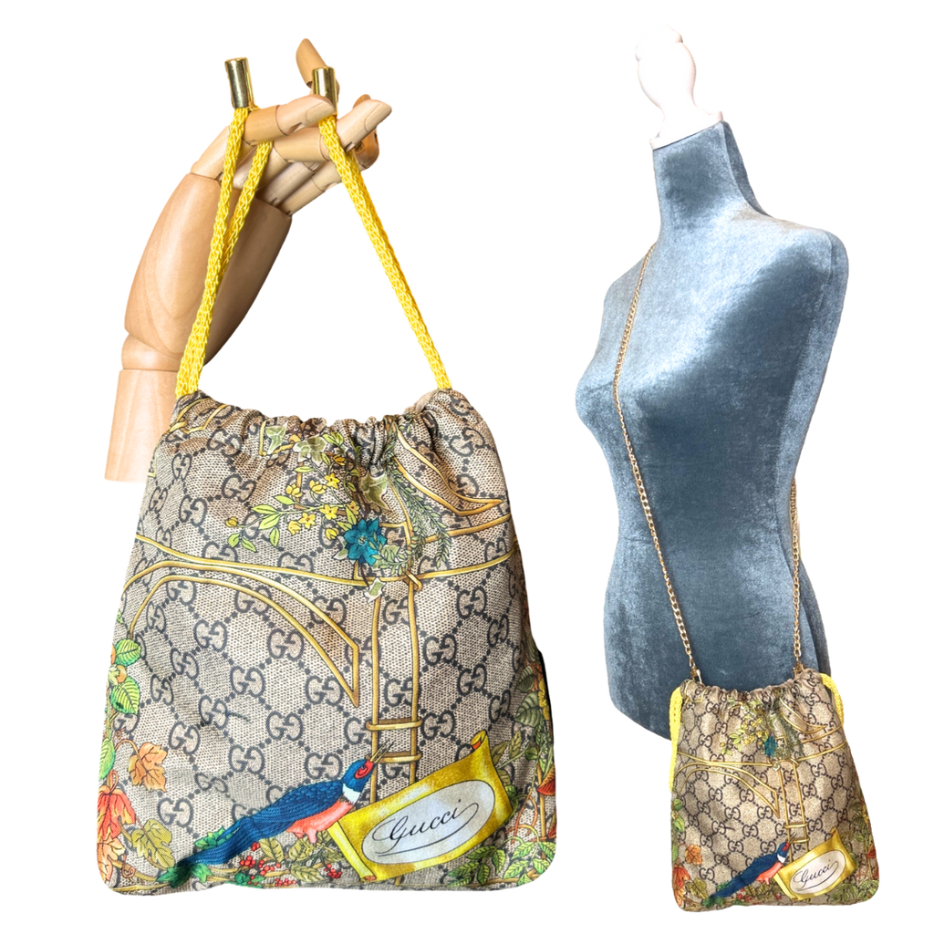 Gucci GG Floral Lattice | Gucci Crossbody Bag at Vintage Luxe Up