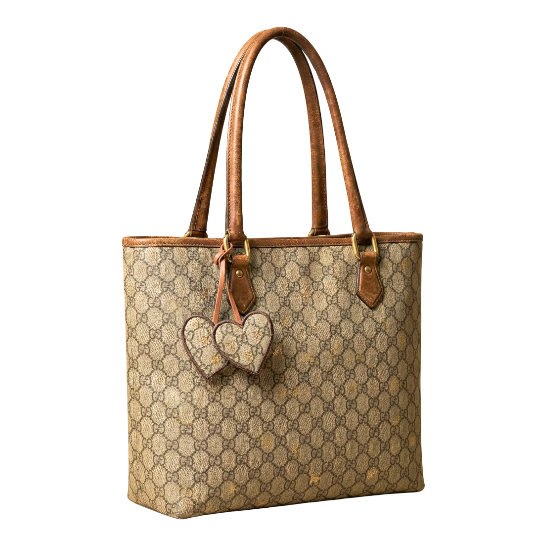 Gucci GG Bees Bag Charm at Vintage Luxe Up