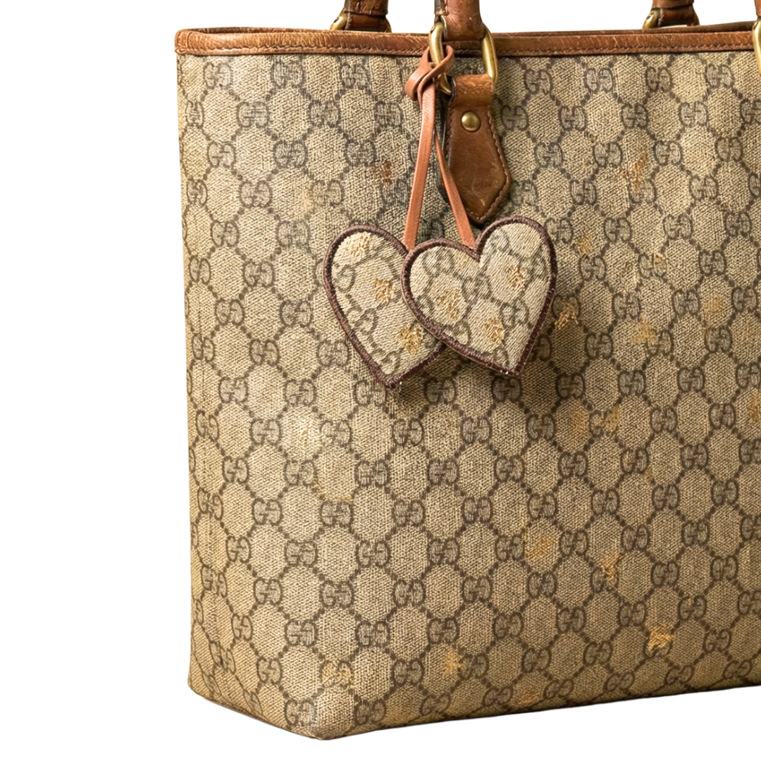 Gucci GG Bees Bag Charm at Vintage Luxe Up