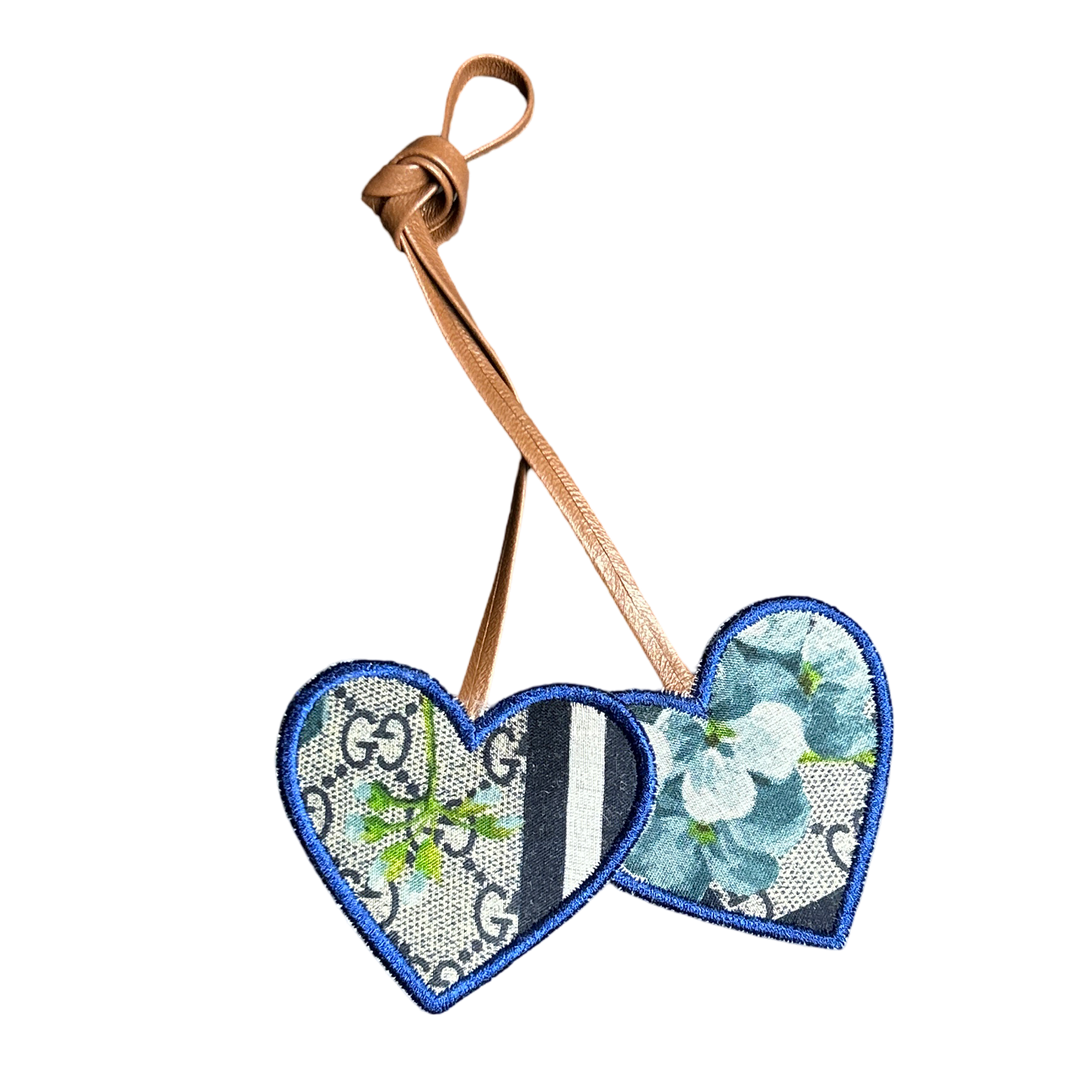 Gucci GG Blooms Scarf Bag Charm at Vintage Luxe Up